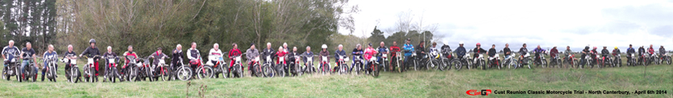 Cust Reunion Classic Motorcycle Trial - North Canterbury - April 6th 2014